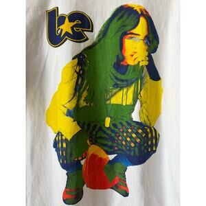 Billie Eilish 100% Cotton Graphic T-Shirt White Official Merch Sz S Avocados